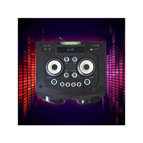 MANTA karaoke, 100W, modularne, FM, BT, USB, SD, bež mik, daljinsk, crni SPK5520 slika 8