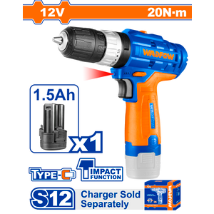 Wadfow aku. bušilica 12 v 1.5 ah  WCDS540