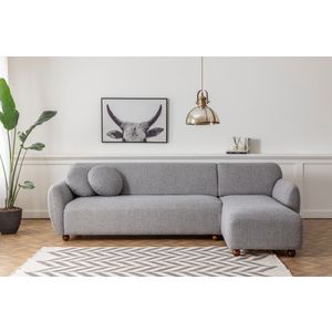 Eddy Corner (L3-CHL) - Svijetlosiva Ugaona Sofa