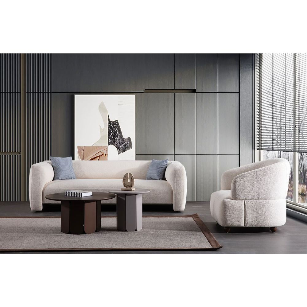 Wing Chair Rena - Bijela slika 2