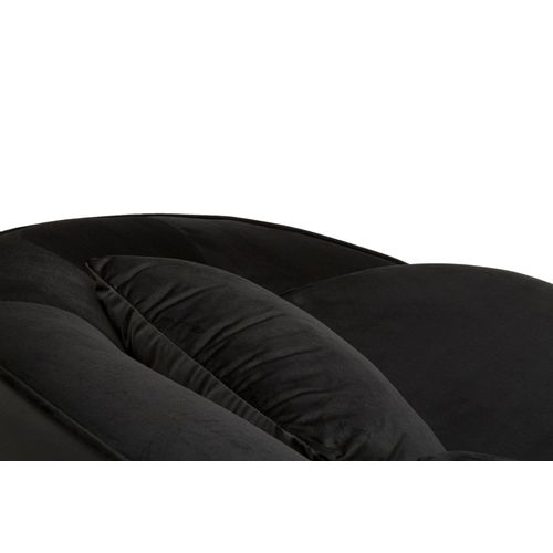 Mauro Ferretti Trosjed OSLO BLACK 185x84x68 cm slika 8