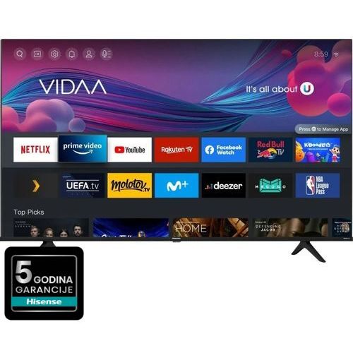 Hisense 43" 43A6BG Smart UHD TV slika 1