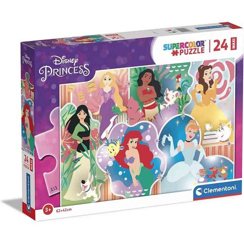 Clementoni Puzzle  24 Maxi Princess slika 1