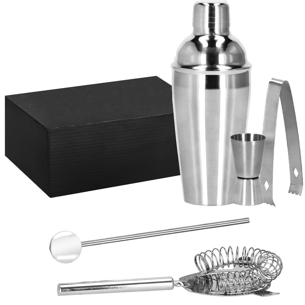 Set za pripremu pića za barmene shaker 750 ml 5 komada slika 3