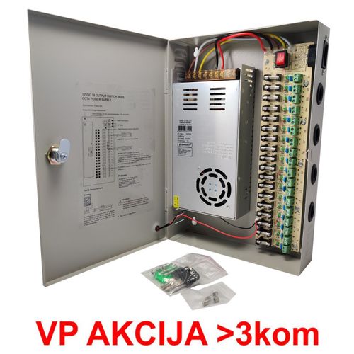 NAPRK-12V/30A-18CH ** Gembird napajanje sa kljucem, 2A/CH (3606) slika 5