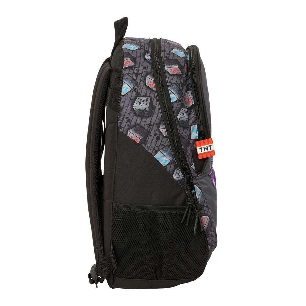 Mochila Graffiti Minecraft 44 cm prilagodljiva slika 3