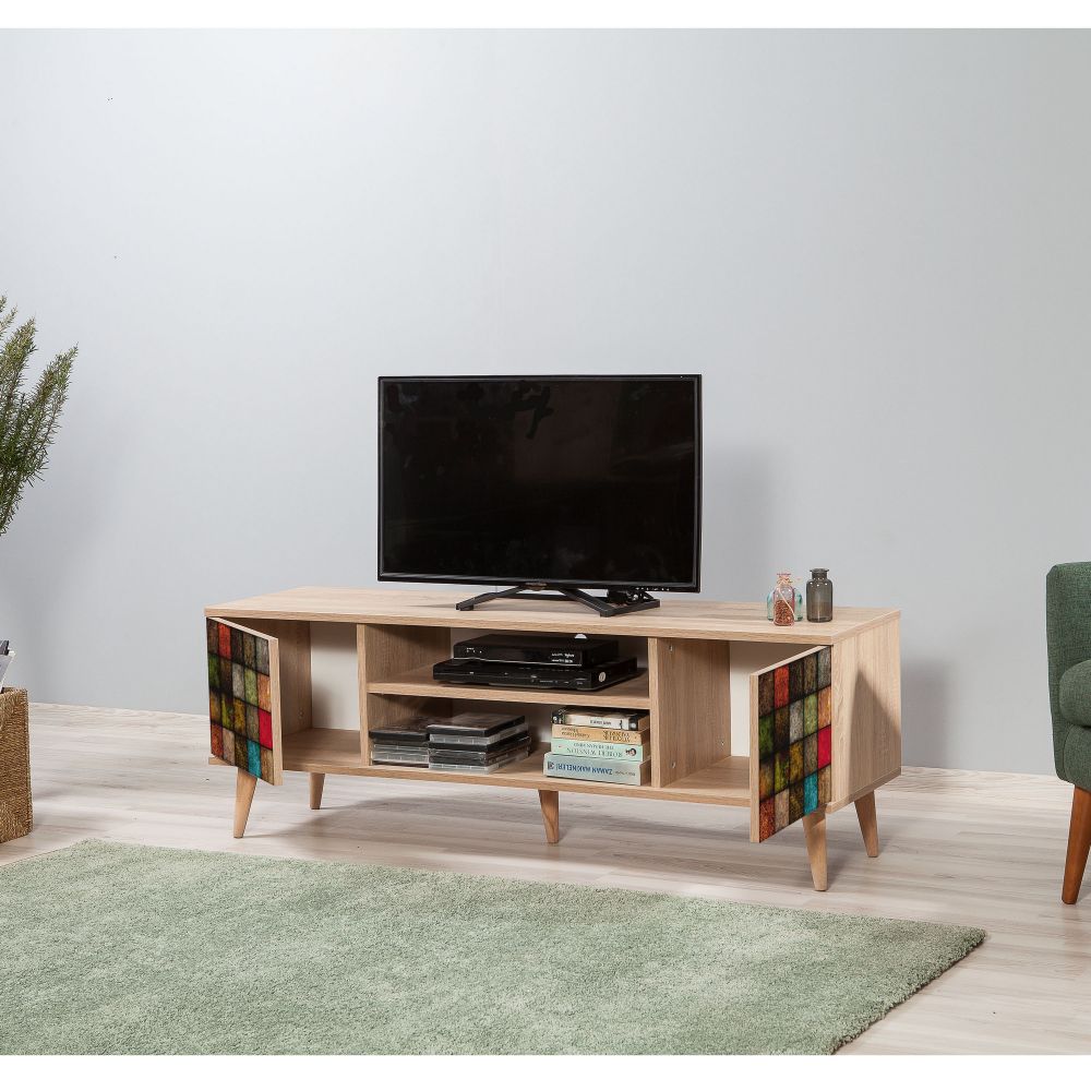 TV Stalak Truva-723 u Boji Sonoma Hrasta slika 5