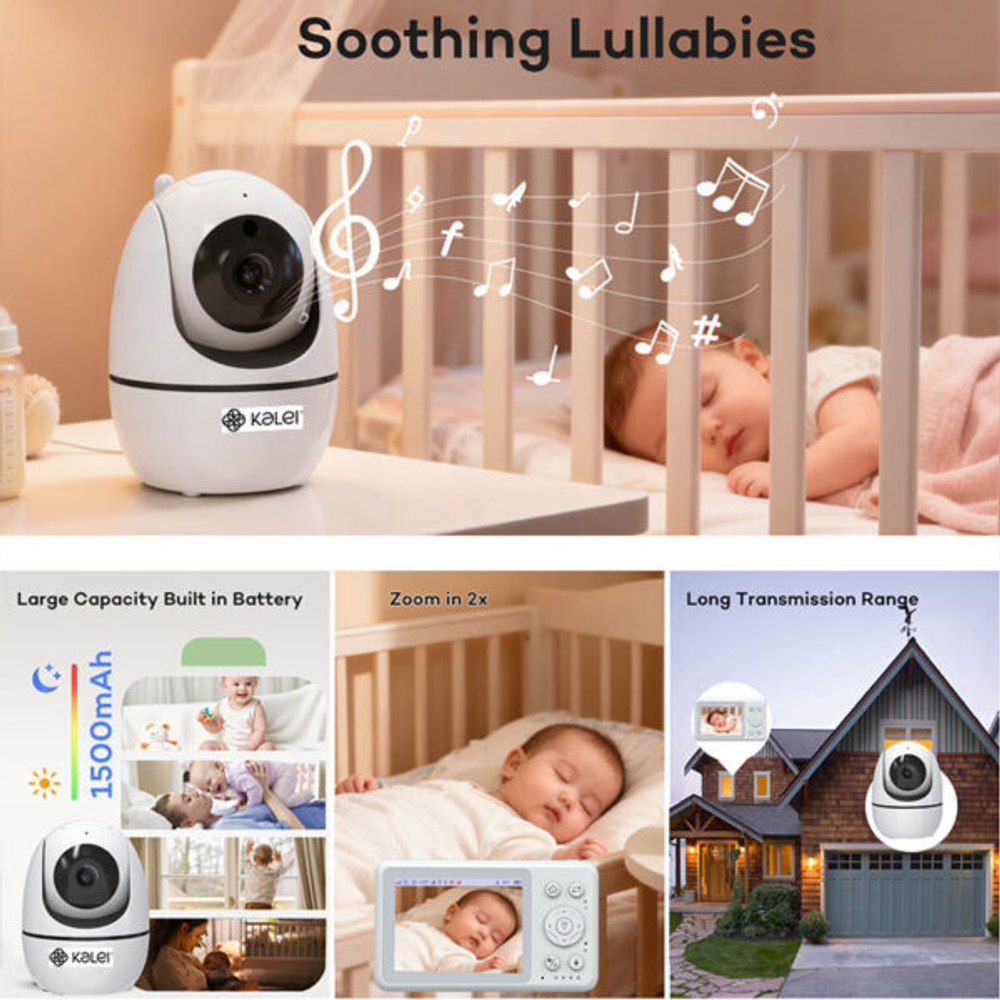 Kalei Video Baby monitor 3,2“ BM301 slika 6