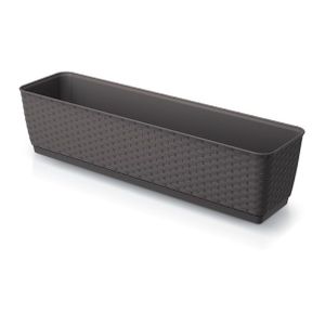 Prosperplast balkonska saksija ratolla case p 49x17x15cm braon sa podmetačem PR ISR500P-440U