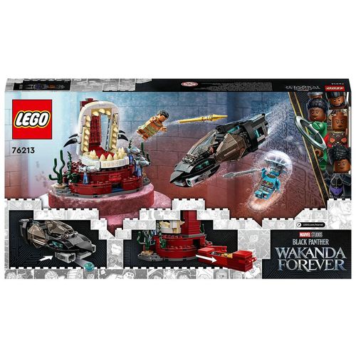 Igra Gradnje Lego Marvel 76213 The Throne Salle of King Namor slika 2