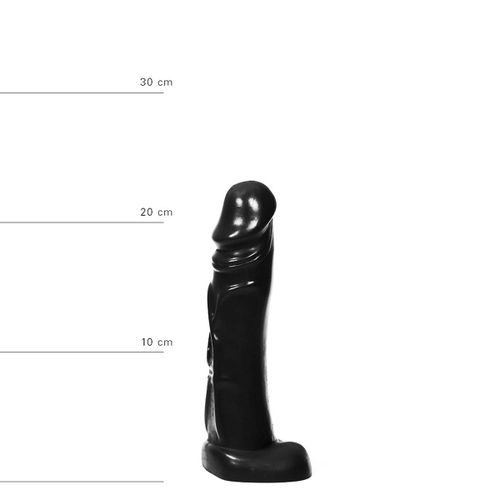 Dildo All Black 22 cm slika 1