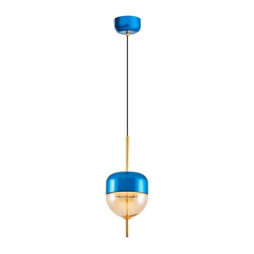 L1791 - Blue Blue Chandelier slika 1