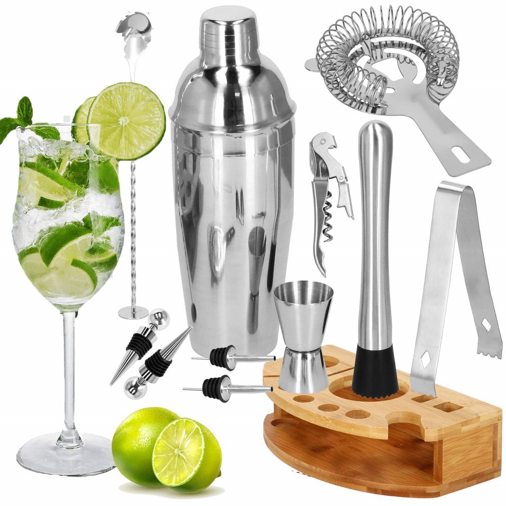 SET ZA PIĆA ZA BARMENE, SHAKER 750 ML, 12 DIJELOVA slika 3