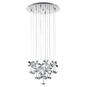 Luster PIANOPOLI - LED-HL Ø500 u kromu i kristalu