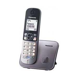 Panasonic telefon bežični KX-TG6811FXM metalik sivi