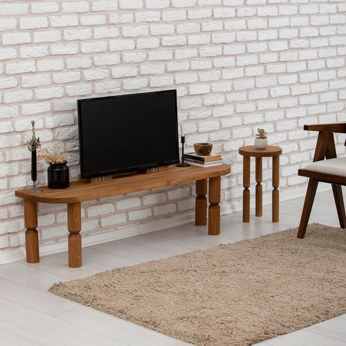 Ida - Chesnut Chesnut TV Stand slika 2