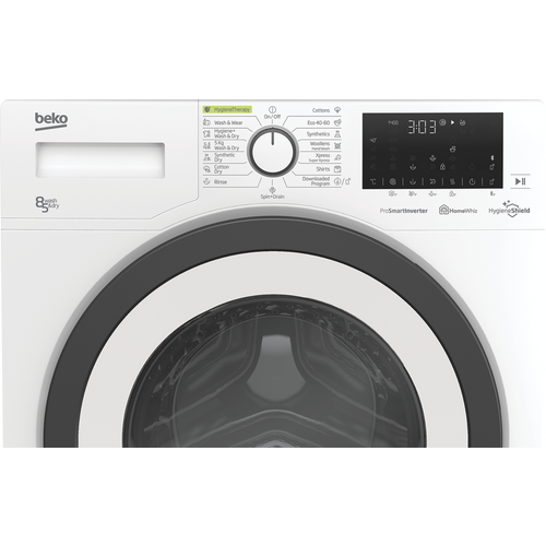 Beko HTV8736XSHT Mašina za pranje i sušenje, 8kg/5kg, 1400rpm, Dubina 59cm slika 4