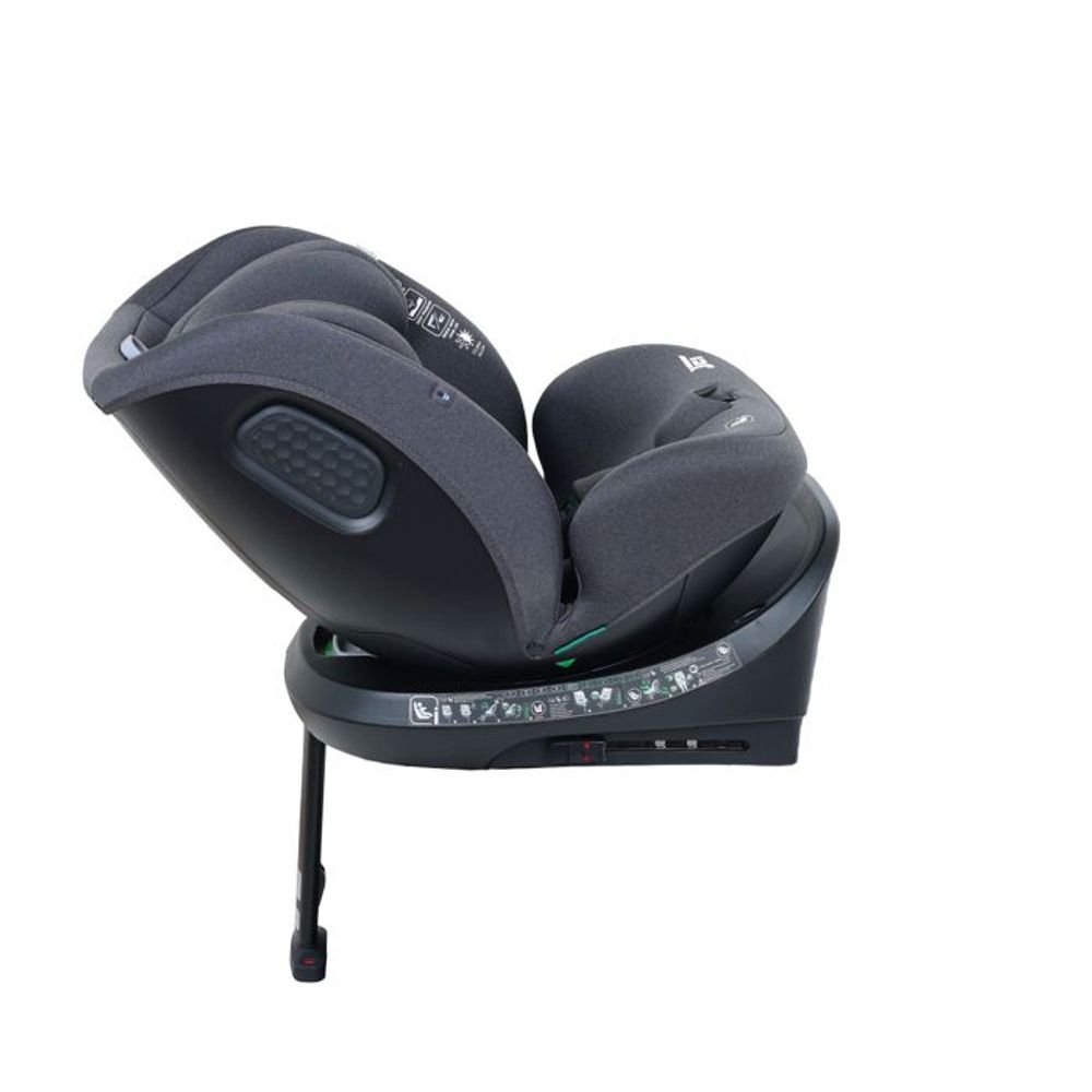 Jungle Rotirajuća autosjedalica JET 360° i-Size Isofix, Crna slika 9