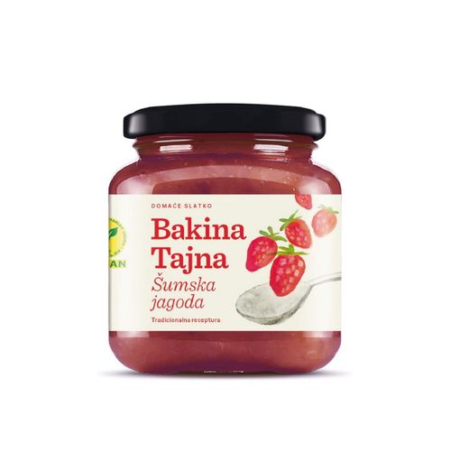 Bakina tajna Slatko divlje jagode 375g slika 1