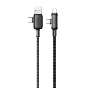 Fuego Kabl FG181(multiple plugs), Crni - 1m