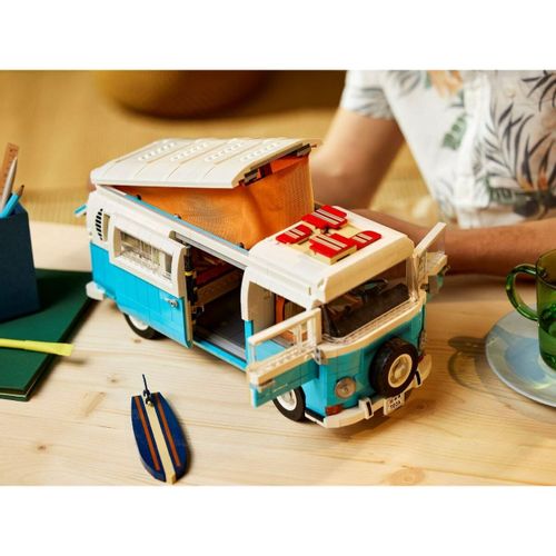 Playset Lego Volkswagen T2 Camper Van 10279 2207 Dijelovi 14 x 15 x 35 cm slika 7