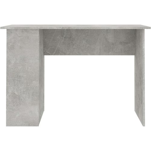 Radni stol siva boja betona 110 x 60 x 73 cm od iverice slika 3