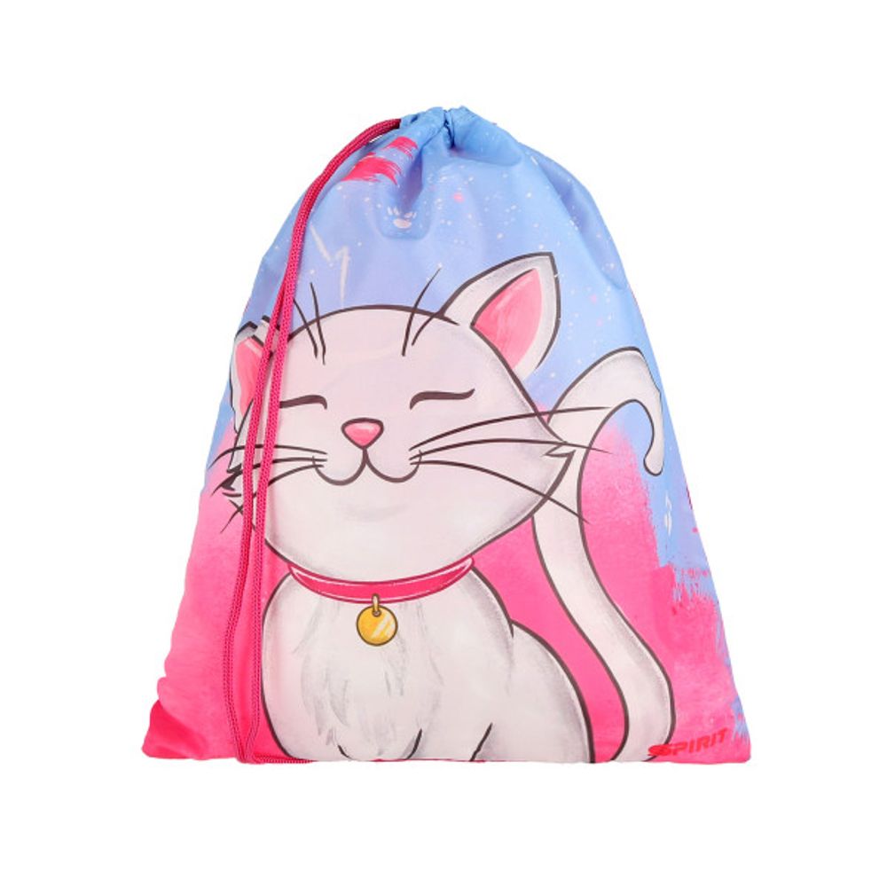 Spirit školski set "CAT WHITE'' VISION+ (školska torba + puna pernica + vreća za patike + novčanik) slika 4