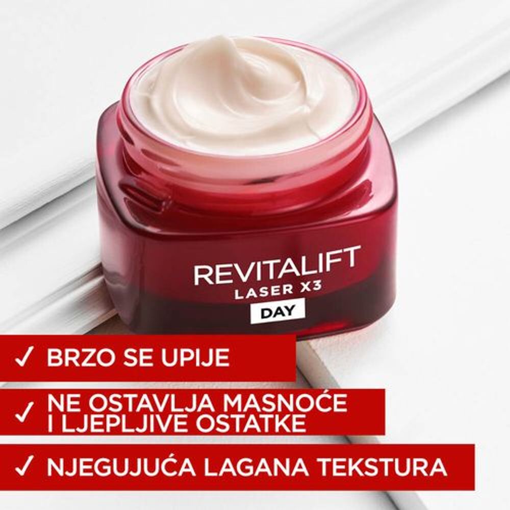 L'Oréal Paris Dnevna krema za lice Revitalift Laser Renew 50ml slika 5