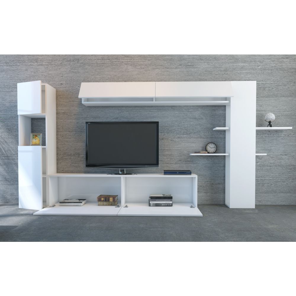 Maxi - Bijela TV komoda slika 3