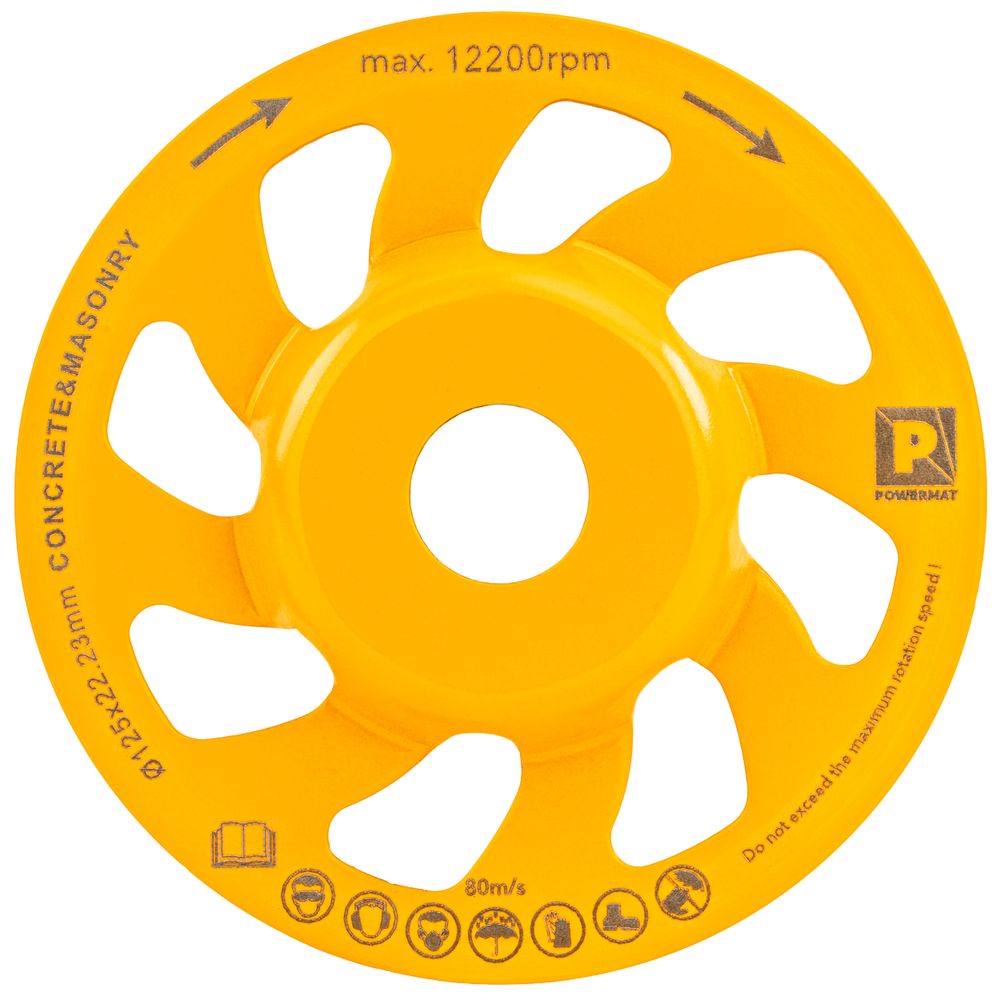 BRUSNI DISK 125 MM PM-DTG-1251T slika 3