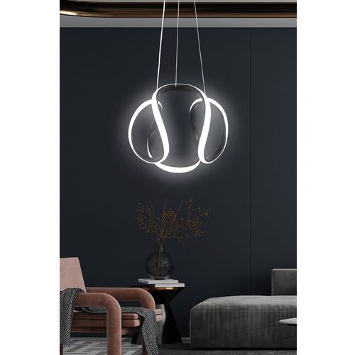 Opviq Luster, Venaticorus Black-White Light slika 2