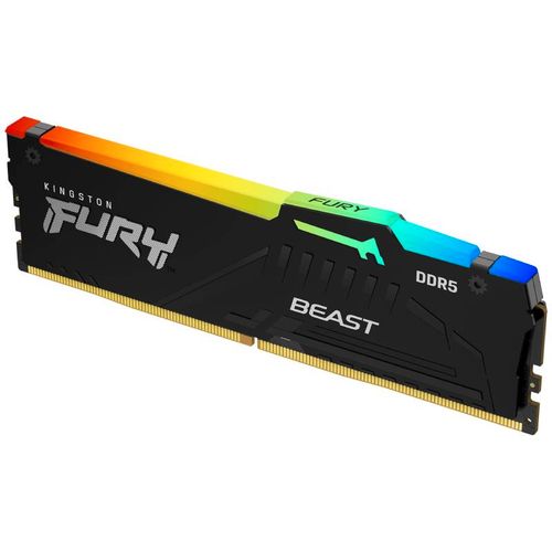 KINGSTON DIMM DDR5 32GB 5600MT/s KF556C36BBEA-32 Fury Beast RGB EXPO slika 2