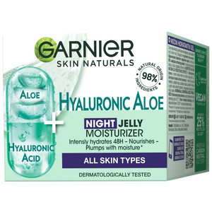 Garnier Skin Naturals Hyaluronic Aloe Jelly noćni hidrantni gel za lice 50ml