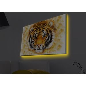Wallity Slika dekorativna platno sa LED rasvjetom, 4570MDACT-022