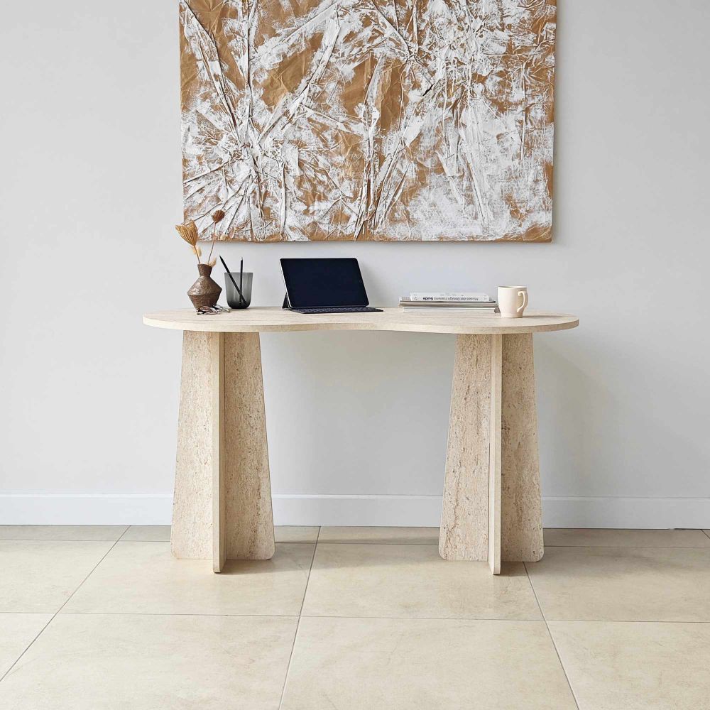 Infini - Travertine Radni Sto slika 5