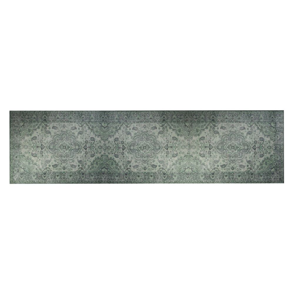 Šareni Hodnički Tepih Blues Chenille - Zelena AL 139 (75 x 230 cm) slika 8