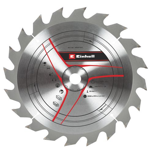 Einhell Pribor za TC-TS 200 TCT Rezni list 200x16 T20 slika 1