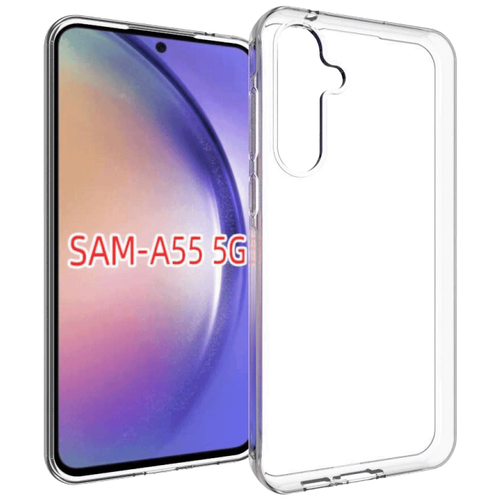 NN-Su Maska za Samsung A55 5G, Transparent - Galaxy A55 5G TPU Phone Case slika 1