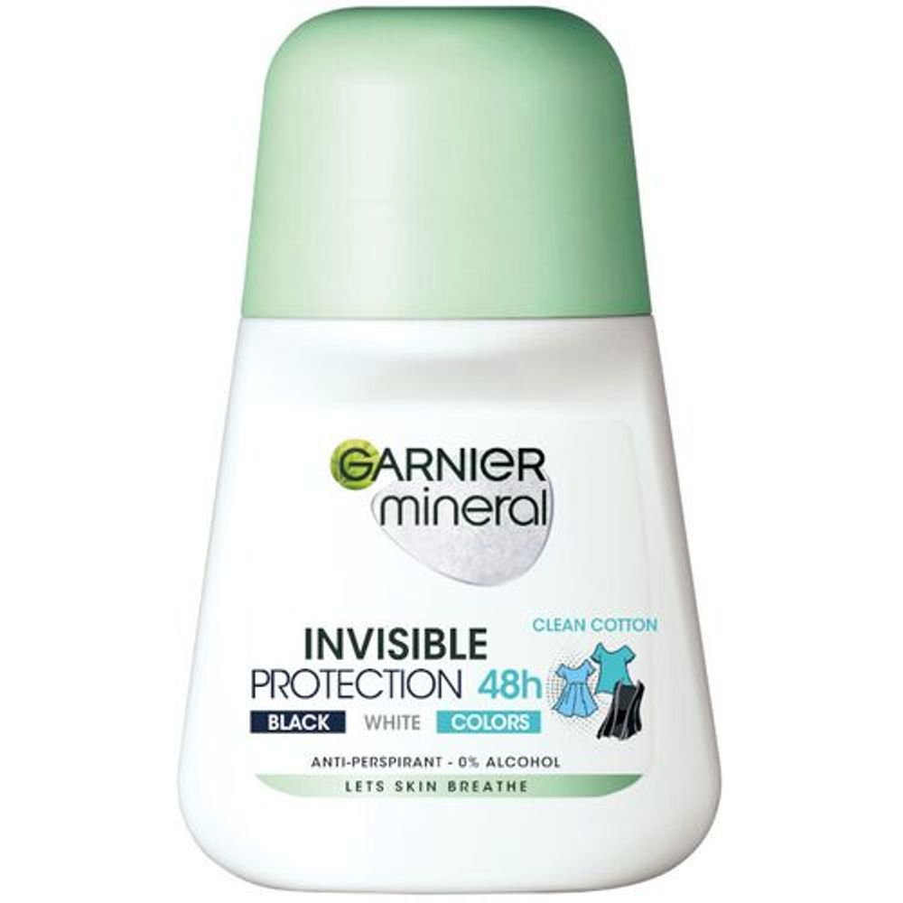 GARNIER Invisible Protection 48H Clean Cotton Antiperspirant 150ML 