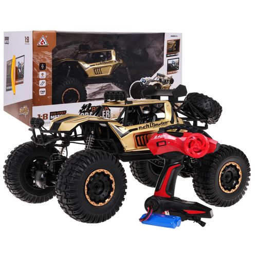 Buggy na daljinsko upravljanje Metal Mega 1:8 Gold slika 8