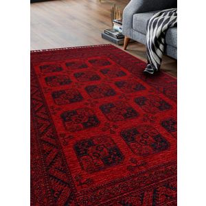 Bhr 01 - Crveni Tepih za Hol (80 x 300 cm)
