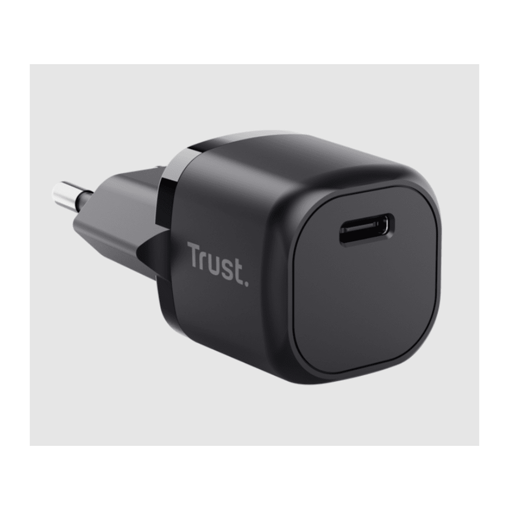 Trust Maxo ultra-small 20WUSB-C punjač za mobitele i tablete, crni slika 2