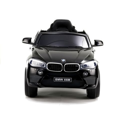 Licencirani BMW X6 crni lakirani - auto na akumulator - NOVI dizajn slika 2