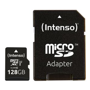 Intenso 128GB microSDXC UHS-I Class 10 Pro memorijska kartica, brzina do 90MB/s