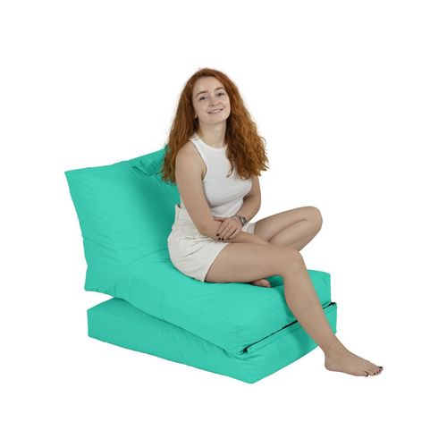 Atelier Del Sofa Vreća za sjedenje, Siesta Sofa Bed Pouf - Turquoise slika 10