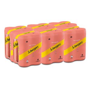 Schweppes Grapefruit Pink limenka 24x0.33l  XXL 