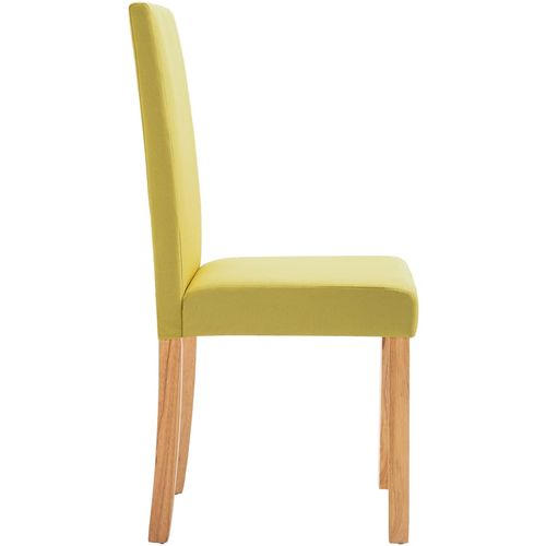 Blagovaonske stolice od tkanine 6 kom zelene slika 13