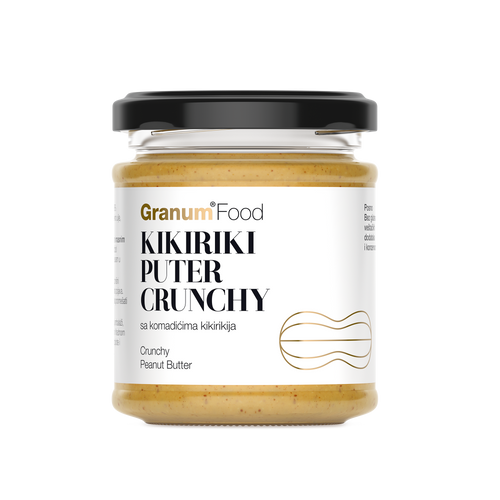 Granum Kikiriki puter crunchy 170g slika 1