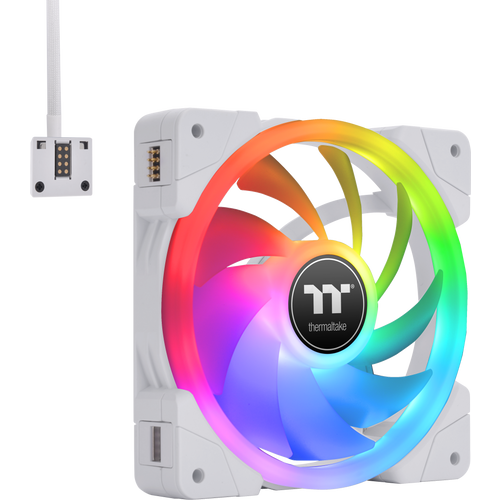 Thermaltake ventilator za kućište SWAFAN EX12 RGB WHITE 3KOM slika 5