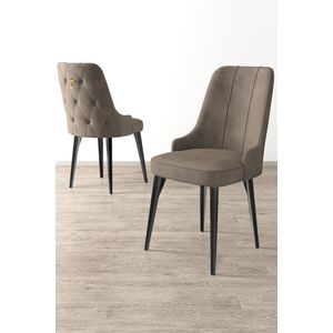 Newa - Set crnih stolica Cappuccino (4 komada)